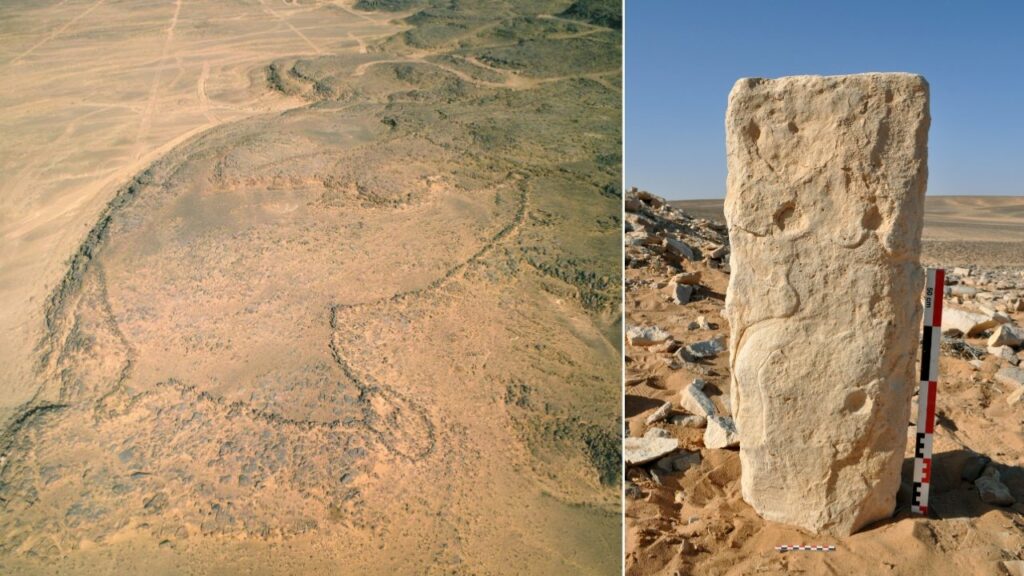 Sculpturile în stâncă de 8,000 de ani din Arabia ar putea fi cele mai vechi planuri de megastructură din lume 2