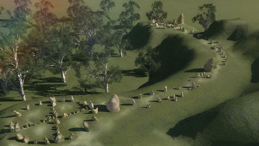 A prehistoric Stone Henge in Australia that can activate all the other sacred sites! 3