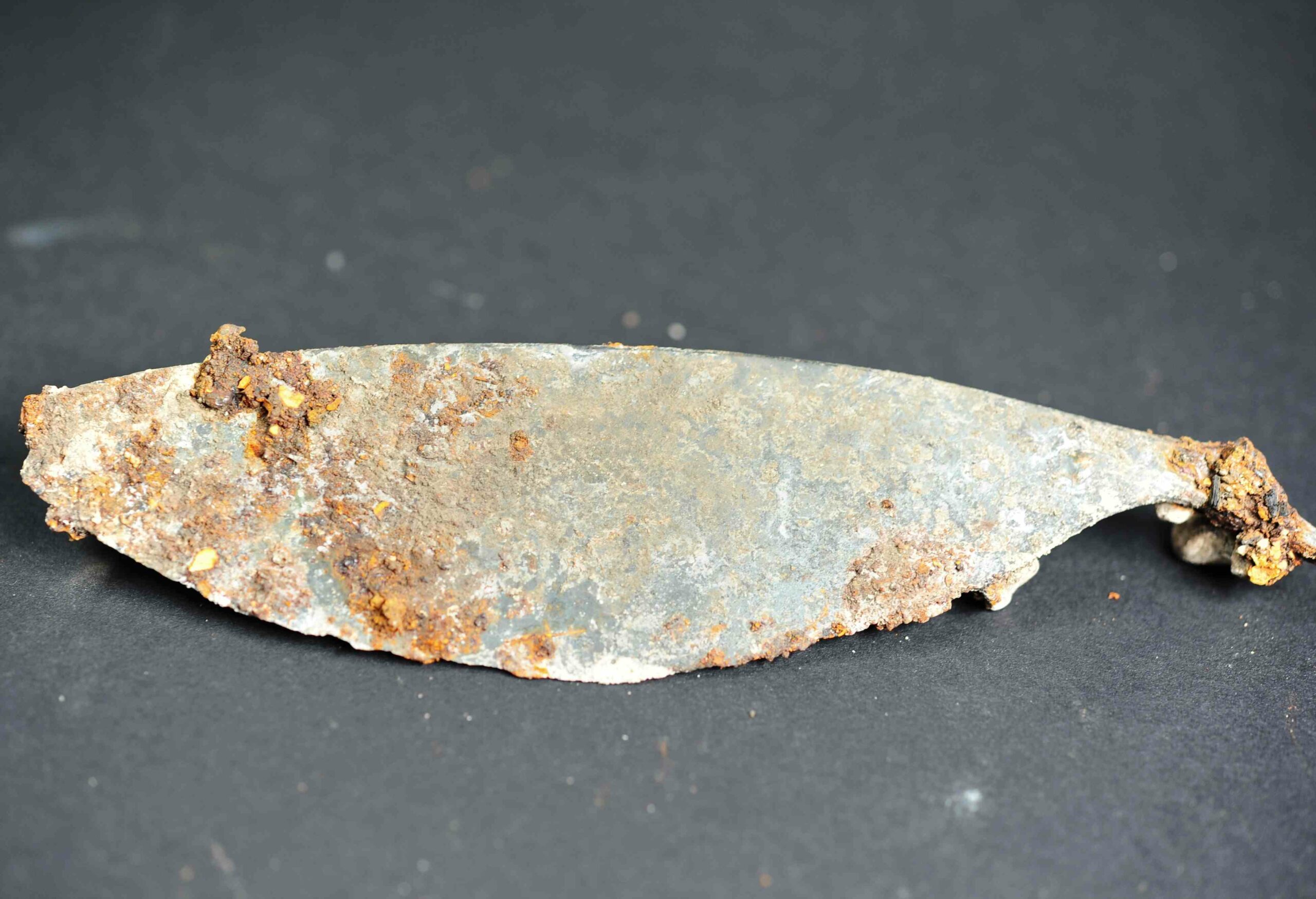 Gunting berusia 2,300 tahun dan pedang 'terlipat' ditemukan di kuburan kremasi Celtic di Jerman 4