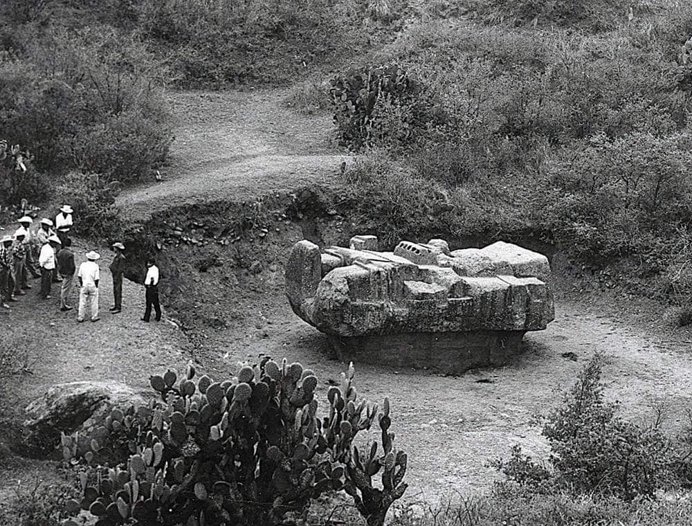 ความลึกลับของ Monolith of Tlaloc โบราณขนาดยักษ์ 1
