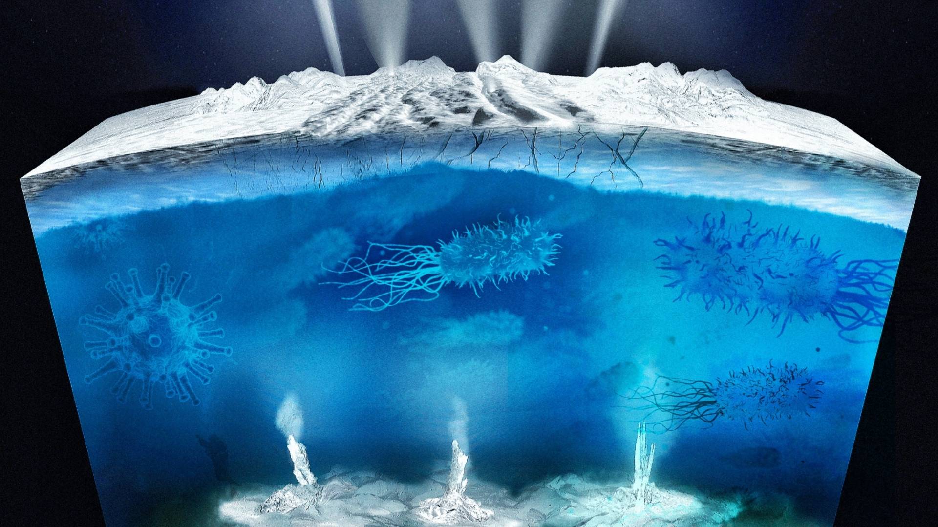 Вчений теоретизує світи з підземними океанами, які підтримують і приховують життя 3