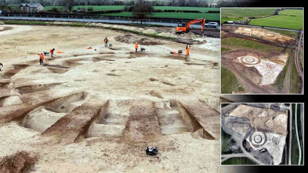 Uncovering a Bronze Age barrow cemetery in Salisbury, England 1