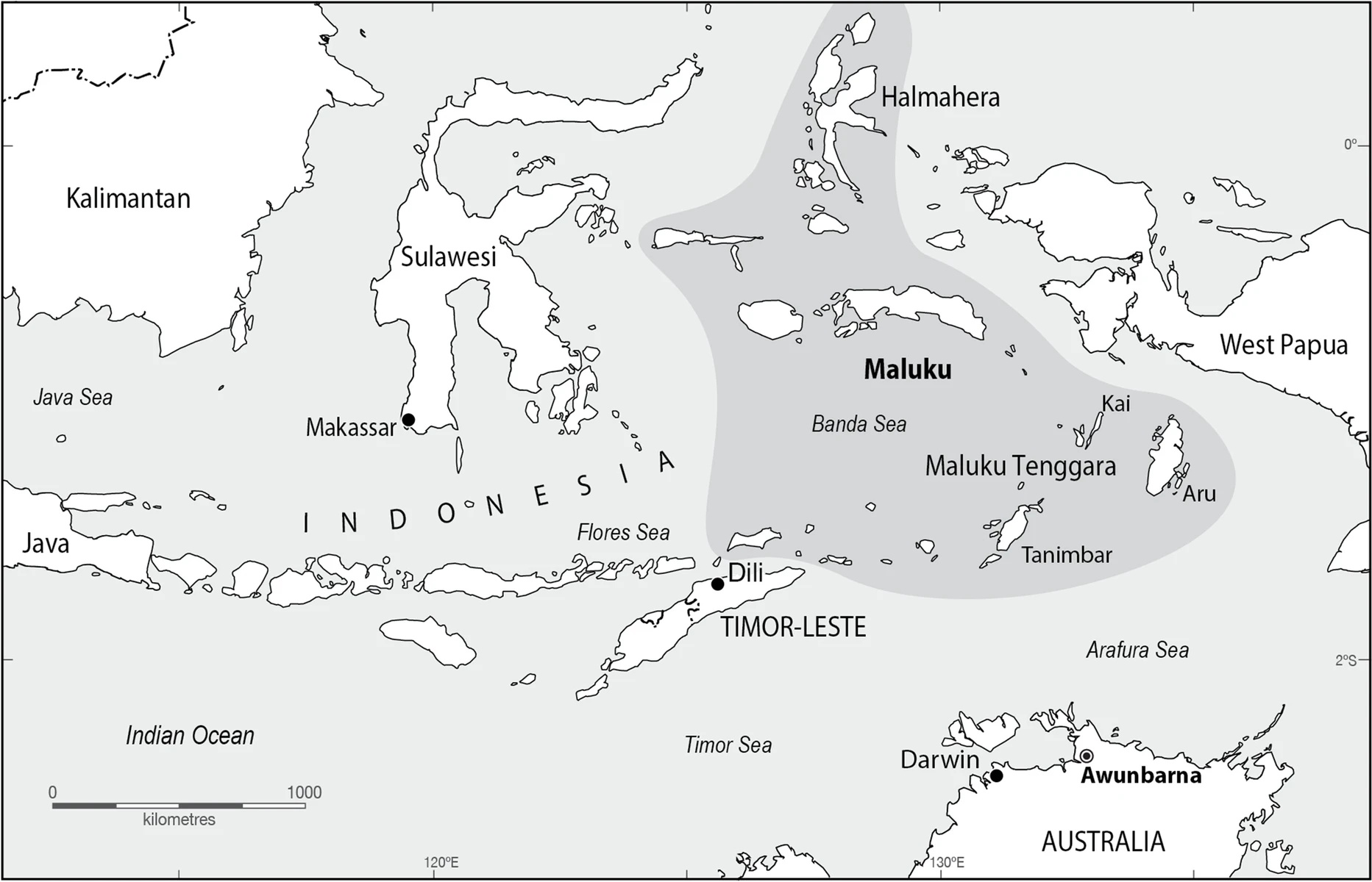 Molukse boten uit Indonesië geïdentificeerd in Australische rotstekeningen 2