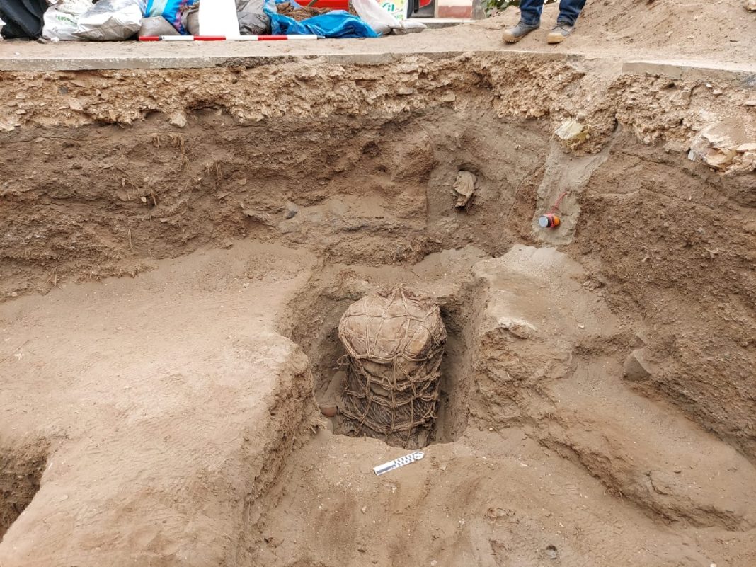 Mormânt din cultura Ichma găsit în Peru 2