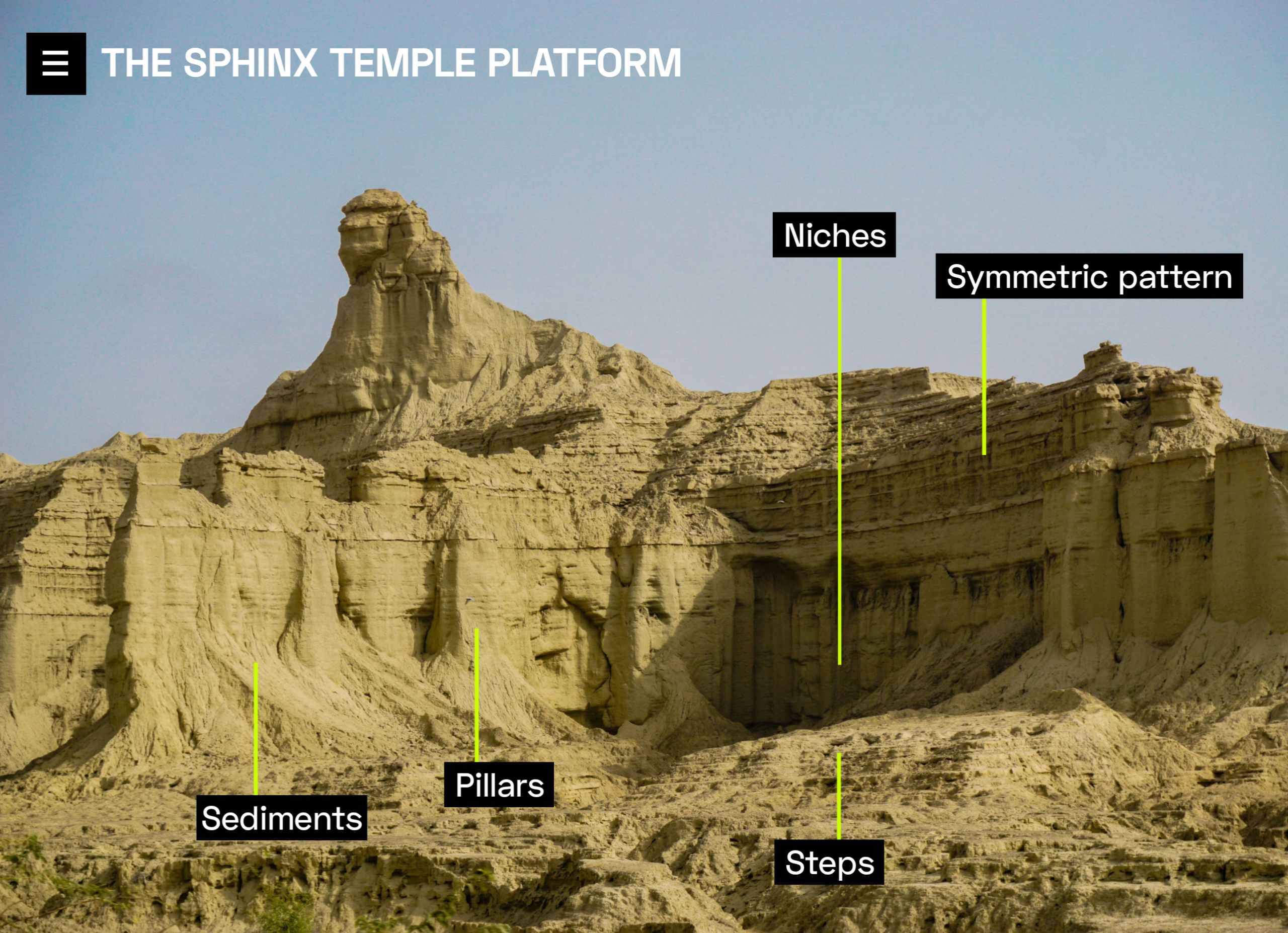 Sphinx of Balochistan: fenomena alam atanapi ciptaan manusa akalna? 3