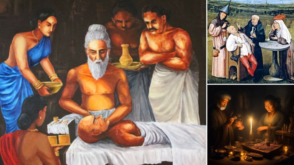 What did they do to people in coma in ancient times? 5