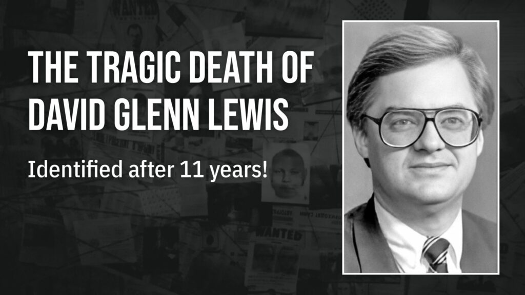The mysterious disappearance and tragic death of David Glenn Lewis 4