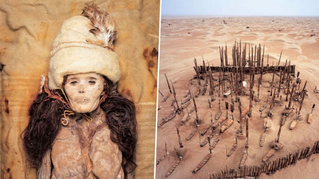 Mumiile misterioase găsite în deșertul chinezesc au o origine neașteptată legată de Siberia și America 7