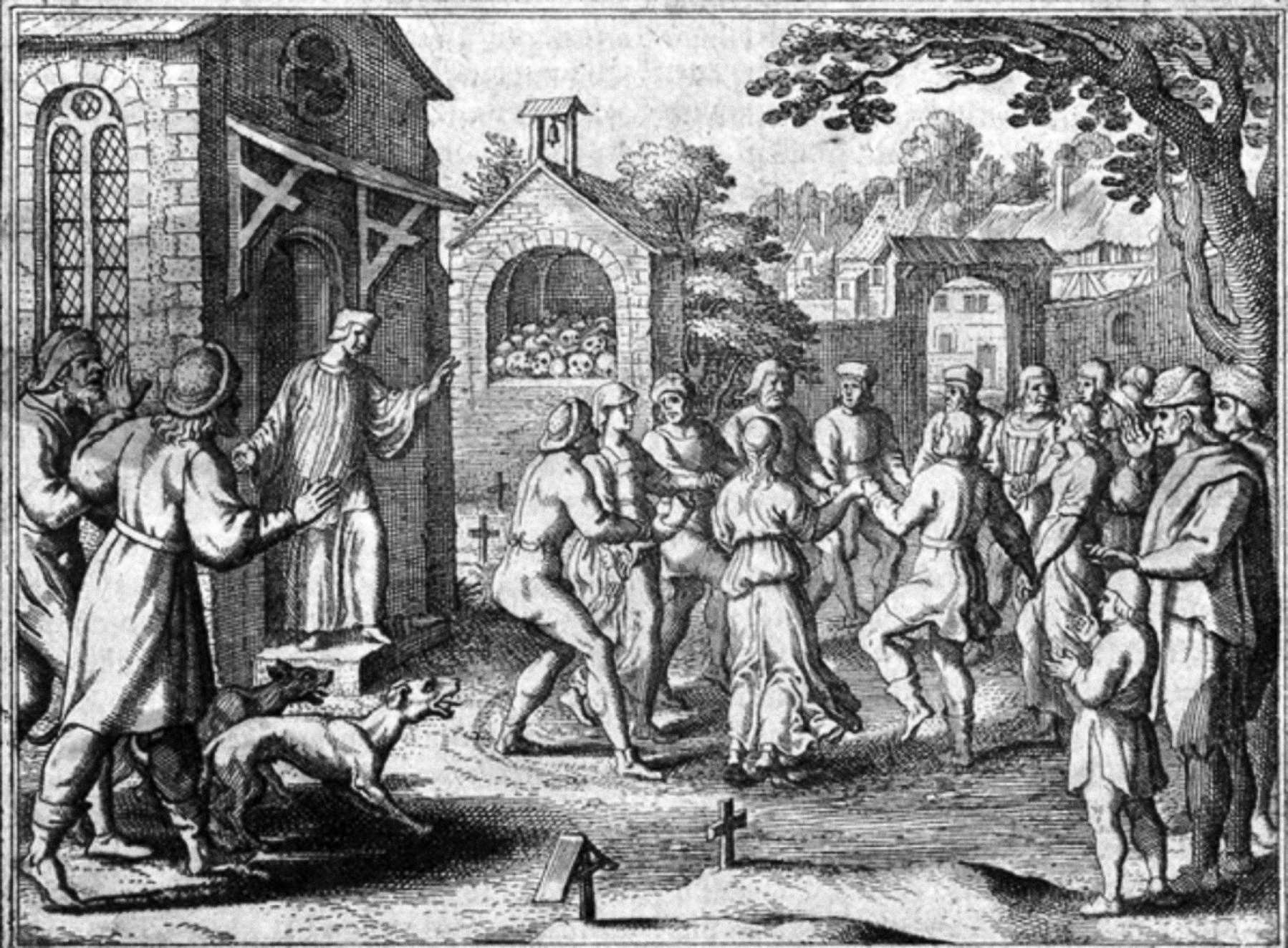 1518 年の踊るペスト