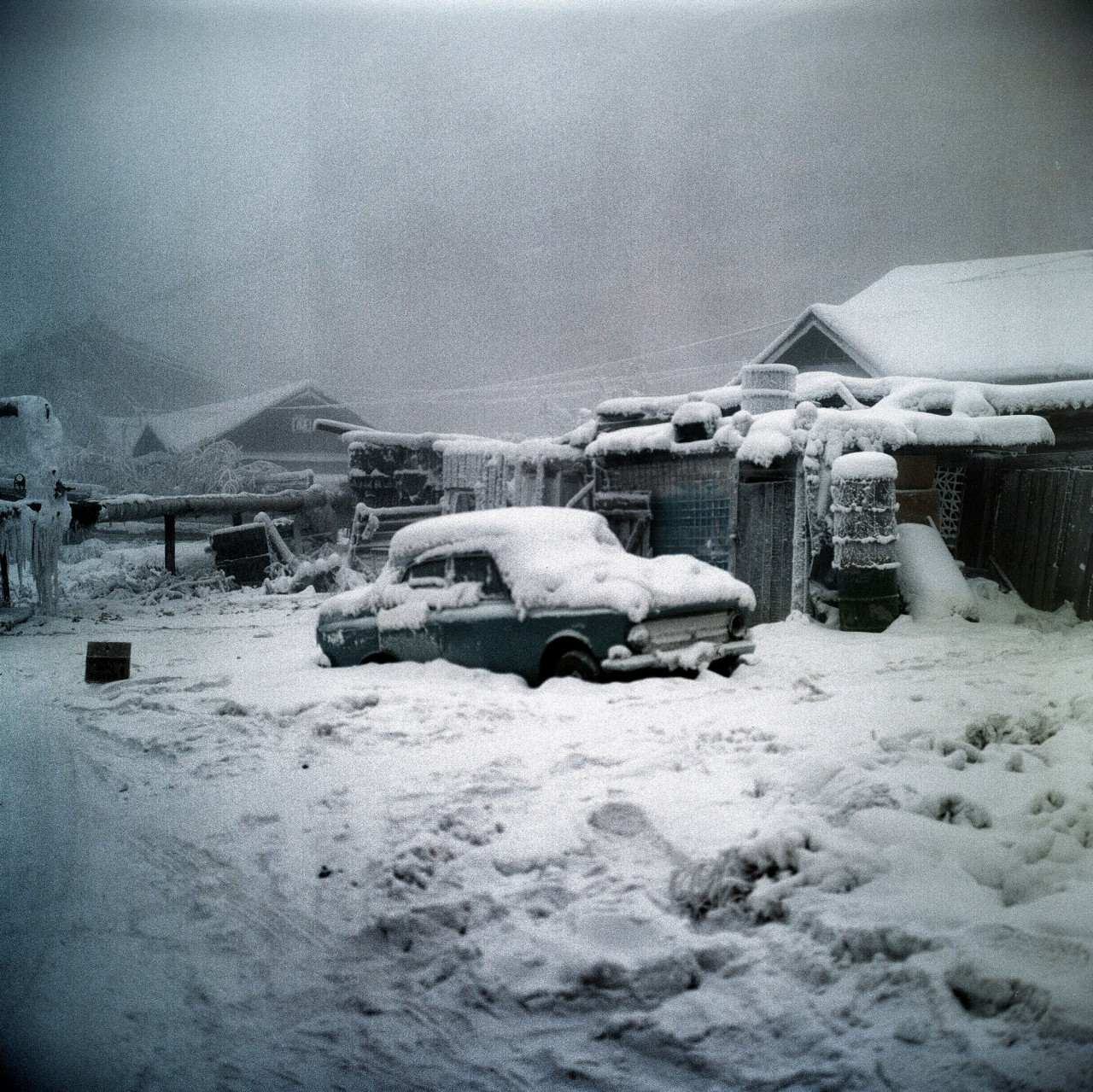 加拿大最冷的一天和令人毛骨悚然的美景：1947 年冬天育空地區斯納格的冰凍故事 1