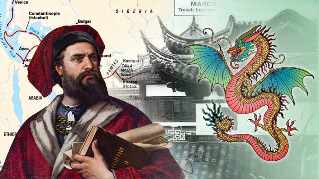 Дали Марко Поло навистина бил сведок на кинеските семејства како одгледуваат змејови за време на неговото патување кон крајот на 13 век? 2