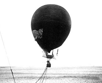 The Arctic balloon disaster: How a doomed expedition vanished into the ice—and returned 33 years later through haunting photographs 7 The Eagle sailing north, photographed from Danes Island